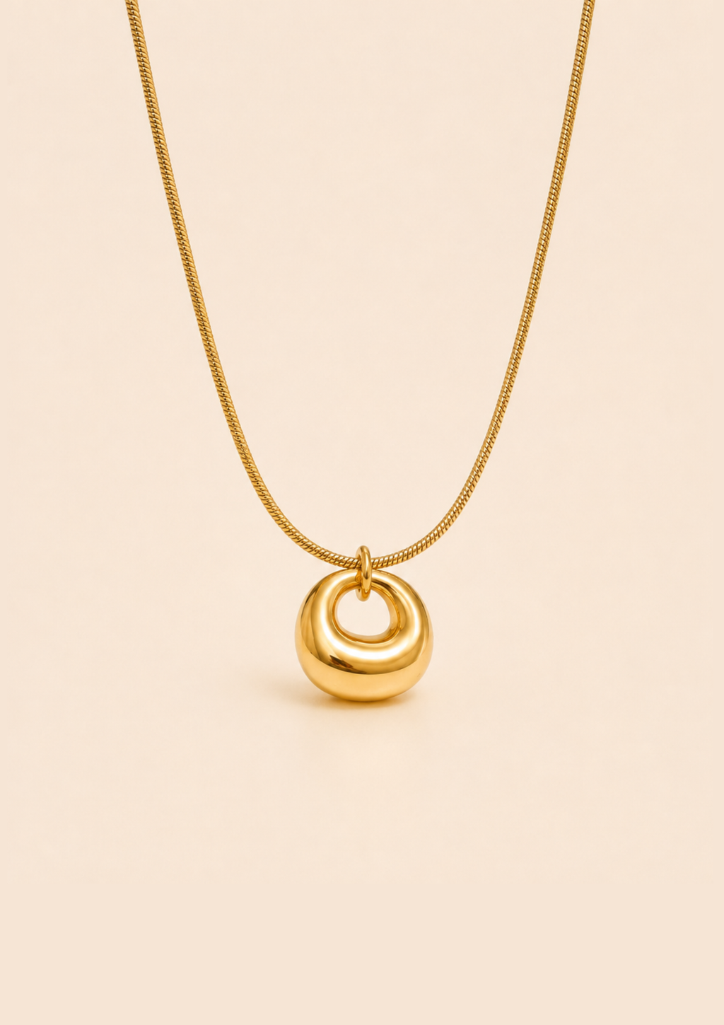 THE POINT - 18K Gold-Plated Pendant Necklace